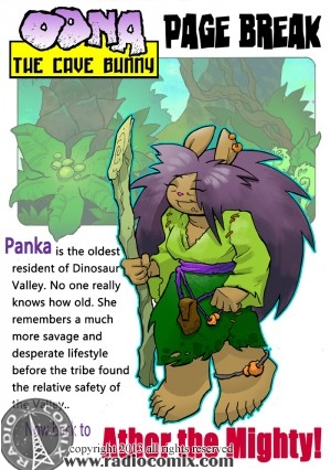 Oona the Cave Bunny: Athor the Mighty - Panka Page Break