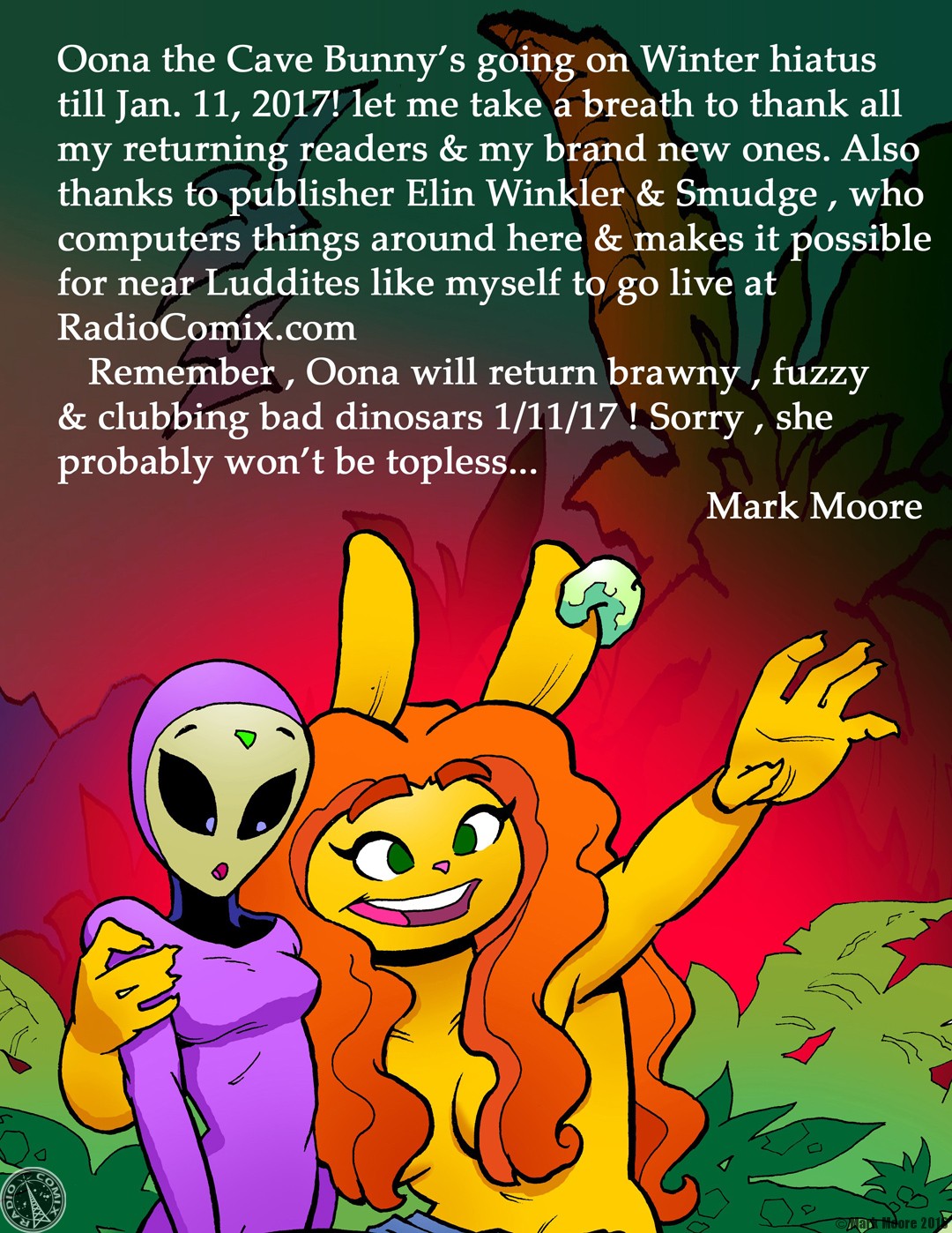 Winter hiatus!